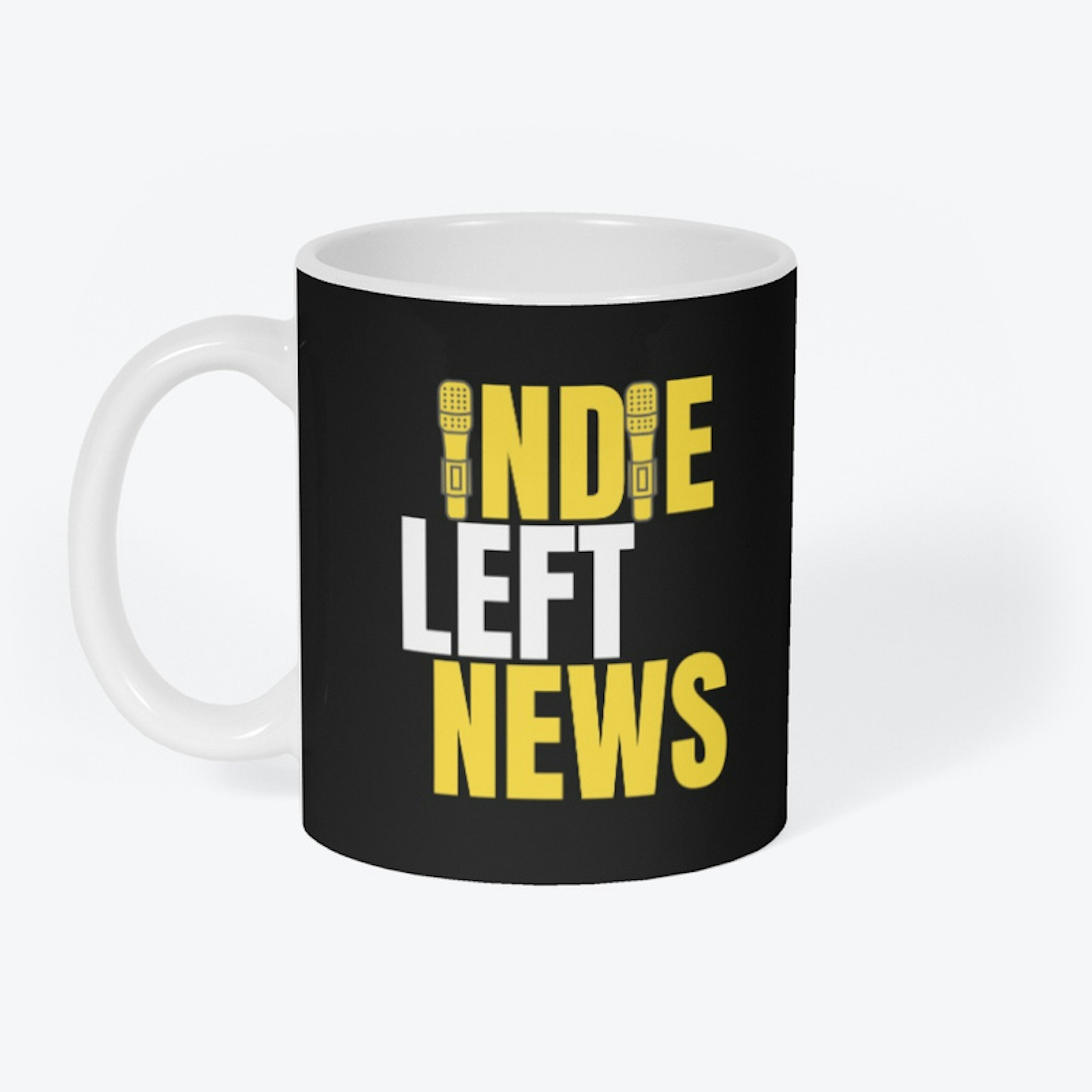 Indie Left News Q4 2022 Mic Logo